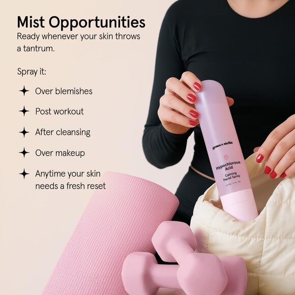 Hypochlorous Acid Spray for Face - Acne Spray - Gentle Face Mist to Calm Redness - Picture 6 of 6